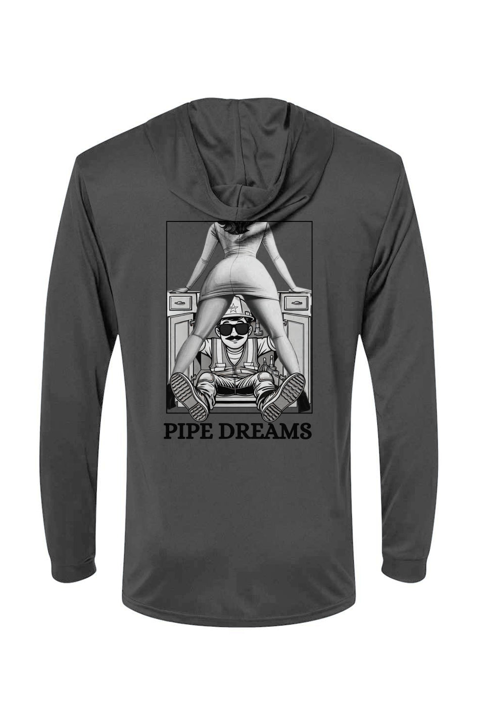 Bahama Hooded LS Tee Pipe Dream