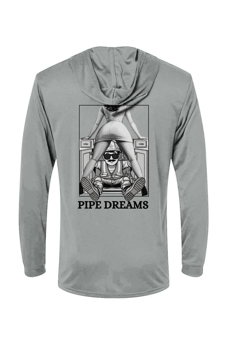 Bahama Hooded LS Tee Pipe Dream