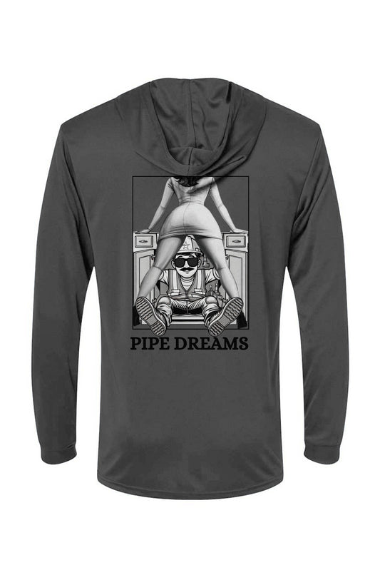 Bahama Hooded LS Tee Pipe Dream